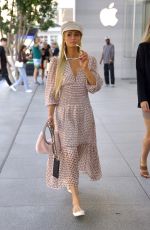 PARIS HILTON Arrives at Maje Store at The Grove in Los Angeles 10/12/2022