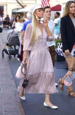 PARIS HILTON Arrives at Maje Store at The Grove in Los Angeles 10/12/2022