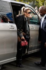 PARIS JACKSON Arrives at Giambattista Valli Show at Paris Fashion Week 09/30/2022