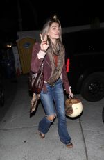 PARIS JACKSON Arrives at Vas Morgan