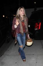 PARIS JACKSON Arrives at Vas Morgan