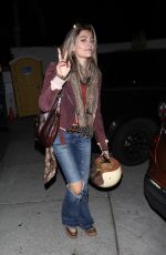 PARIS JACKSON Arrives at Vas Morgan