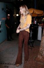 PARIS JACKSON Gets Interviewed Before Her Performance at Troubadour in West Hollywood 10/10/2022