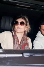 PARIS JACKSON Leaves Catch Steak in West Hollywood 10/14/2022