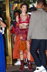 PARIS JACKSON Leaves Lacoste Event at Sunset Tower Hotel in West Hollywood 10/06/2022