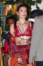 PARIS JACKSON Leaves Lacoste Event at Sunset Tower Hotel in West Hollywood 10/06/2022