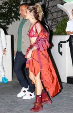 PARIS JACKSON Leaves Lacoste Event at Sunset Tower Hotel in West Hollywood 10/06/2022
