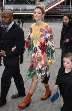 PARIS JACKSON Leaves Stella McCartney Show at Paris Fashion Week 10/03/2022