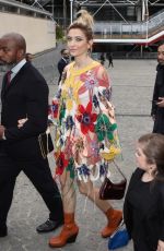 PARIS JACKSON Leaves Stella McCartney Show at Paris Fashion Week 10/03/2022