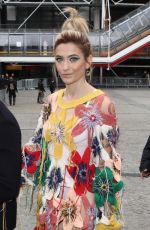 PARIS JACKSON Leaves Stella McCartney Show at Paris Fashion Week 10/03/2022