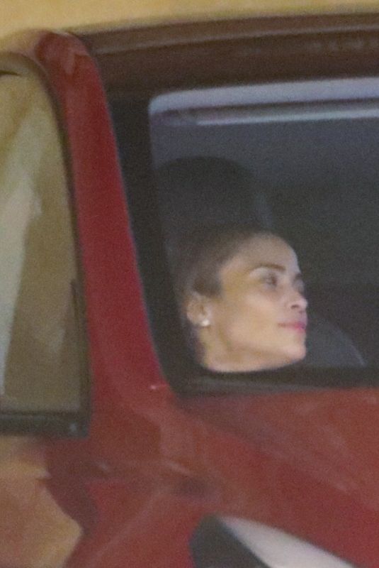 PAULA PATTONE Leaves Nobu in Malibu 10/28/2022