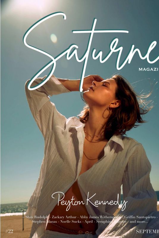 PEYTON KENNEDY in Saturne Magazine, October 2022