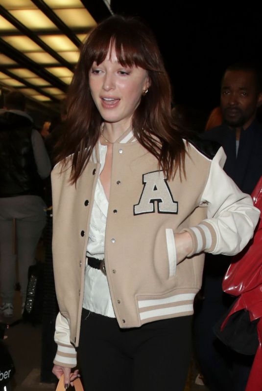 PHOEBE DYNEVOR at Glass Onion: A Knives Out Mystery Special Screening and Q&A in London 10/17/2022