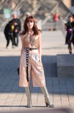 PHOEBE DYNEVOR at Louis Vuitton Womenswear Show at Paris Fashion Week 10/04/2022