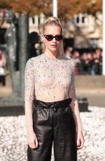 POPPY DELEVINGNE at Miu Miu Womenswear SS23 Fashion Show in Paris 10/04/2022