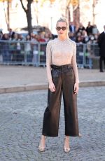 POPPY DELEVINGNE at Miu Miu Womenswear SS23 Fashion Show in Paris 10/04/2022