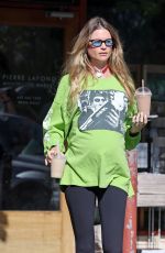 Pregnant BEHATI PRINSLOO Out for Smoothie in Santa Barbara 10/27/2022