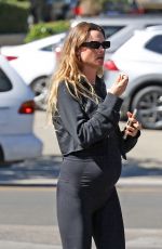 Pregnant BEHATI PRINSLOO Out in Los Angeles 10/25/2022