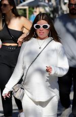 Pregnant CHANEL WEST COAST and Dom Fenison Out in Beverly Hills 01/17/2022