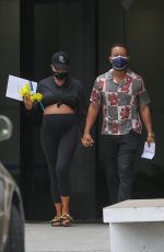 Pregnant CHRISSY TEIGEN and John Legend Leaves a Clinic in Los Angeles 10/11/2022