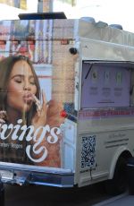 Pregnant CHRISSY TEIGEN and John Legend Promotes Their New Food Truck Venture Cravings in West Hollywood 10/25/2022