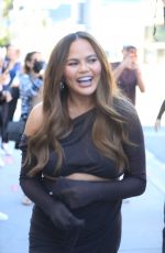 Pregnant CHRISSY TEIGEN and John Legend Promotes Their New Food Truck Venture Cravings in West Hollywood 10/25/2022