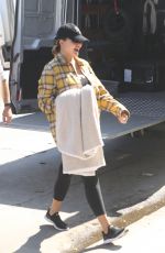 Pregnant CHRISSY TEIGEN Out in Los Angeles 10/17/2022