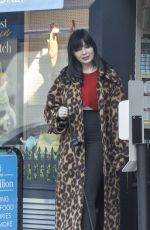 Pregnant DAISY LOWE Out with Her Dog in Primrose Hill 10/13/20022