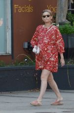 Pregnant KATE MARA Heading for Dinner at Blair