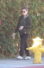 Pregnant KATE MARA out with Her Mother in Los Feliz 10/25/2022