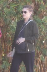Pregnant KATE MARA out with Her Mother in Los Feliz 10/25/2022