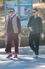 Pregnant KATE MARA out with Her Mother in Los Feliz 10/25/2022