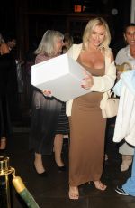 Pregnant SAM FAIERS Leaves Billie Faiers Launch of Billies Chapter B in London 10/01/2022