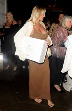 Pregnant SAM FAIERS Leaves Billie Faiers Launch of Billies Chapter B in London 10/01/2022