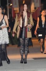 Pregnant SOPHIE TURNER Leaves 2nd Annual Academy Museum Gala in Los Angeles 10/15/2022