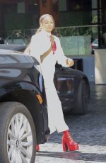 QUINTESSA SWINDELL Arrives at Black Adam Event in Hollywood 10/08/2022