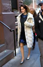 RACHEL BROSNAHAN on the Set of The Marvelous Mrs Maisel in New York 10/20/2022