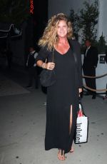 RACHEL HUNTER Leaves Dinner in West Hollywood 06/10/2022