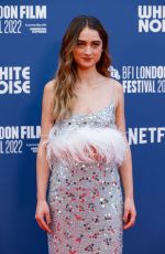 RAFFEY CASSIDY at White Noise Premiere at 66th BFI London Film Festival 10/06/2022