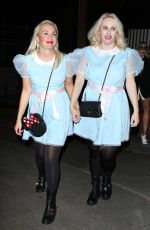 REBEL WILSON and RAMONA AGRUMA Leaves a Halloween Party in West Hollywood 10/29/2022
