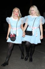 REBEL WILSON and RAMONA AGRUMA Leaves a Halloween Party in West Hollywood 10/29/2022