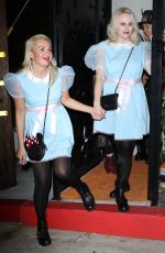 REBEL WILSON and RAMONA AGRUMA Leaves a Halloween Party in West Hollywood 10/29/2022