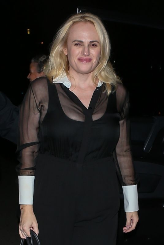 REBEL WILSON and RAMONA AGRUMA Night Out in Hollywood 10/14/2022