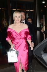 REBEL WILSON Leaves BFI Luminous Fundraising Gala in London 09/29/2022