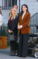 REESE WITHERSPOON and JULIANNA MARGUILES Out Filming in New York 09/30/2022
