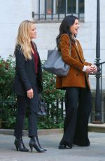 REESE WITHERSPOON and JULIANNA MARGUILES Out Filming in New York 09/30/2022