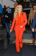 REESE WITHERSPOON Arrives at Today Show in New York 10/04/2022