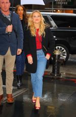 REESE WITHERSPOON Out at Columbus Circle in New York 10/04/2022