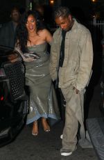 RIHANNA and A$AP Rocky Leaves Black Panther: Wakanda Forever Premiere Afterparty in Los Angeles 10/26/2022