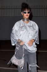 RIHANNA Arrives at Westlake Recording Studios 10/08/2022